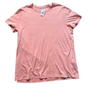 NWT Carhartt relaxed fit Junior girls crew neck t-shirt L 12/14 Orange